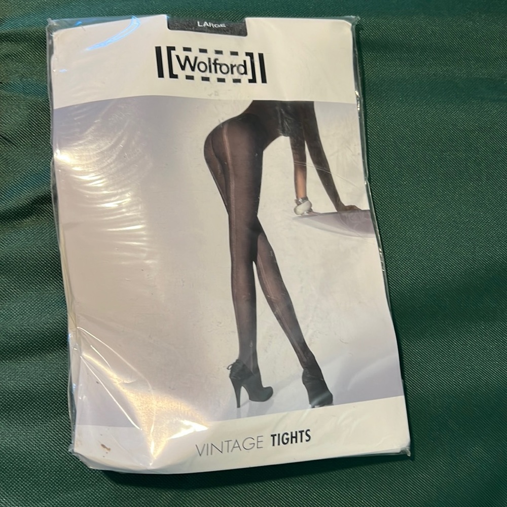 NIP Wolford Vintage tights in Anthracite